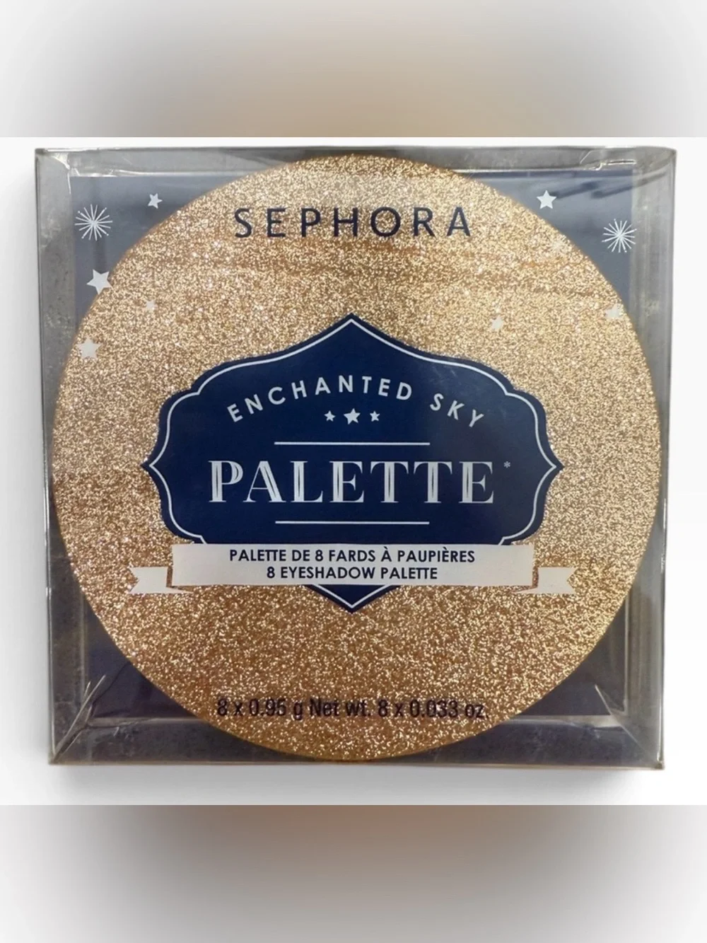 Sephora Eyeshadow Palette in Navy, Gold, Brown and Lavender